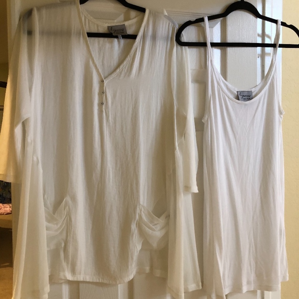 Lynn Ritchie gorgeous two piece shirt